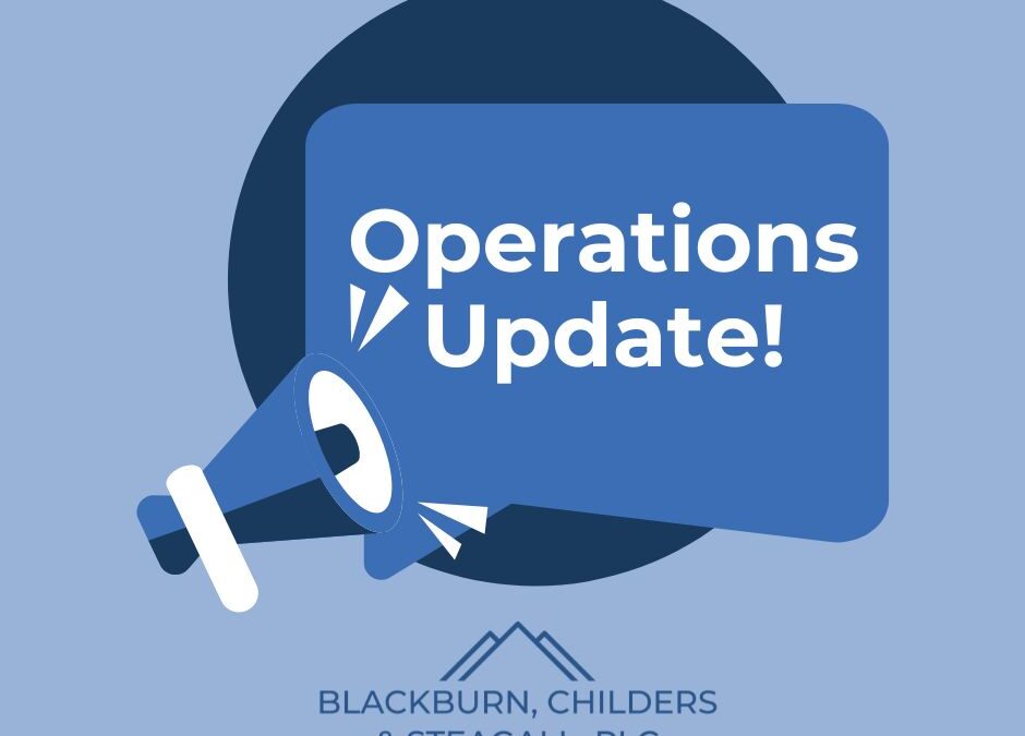 Operations Update